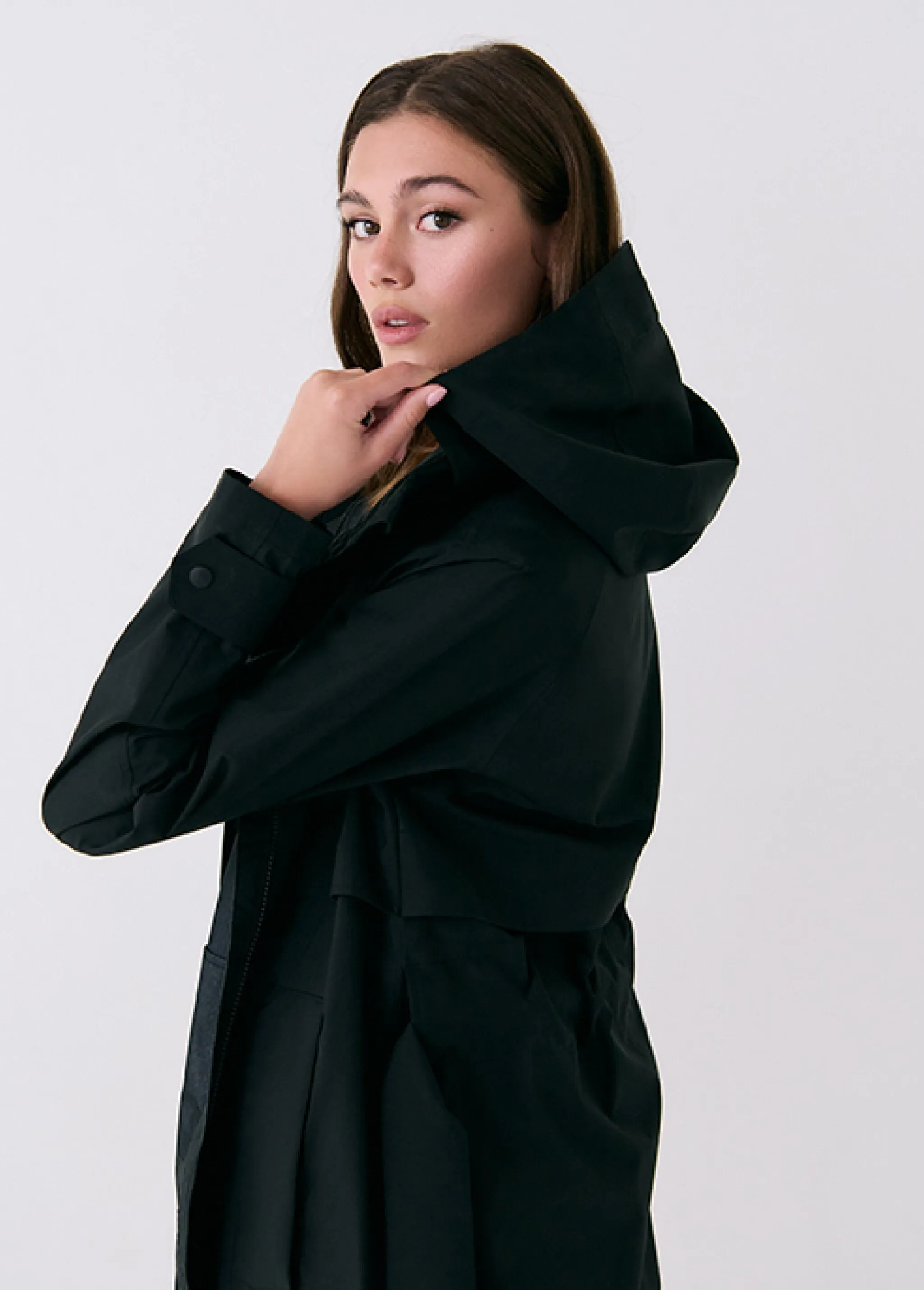 Aliz Rain Trench Coat