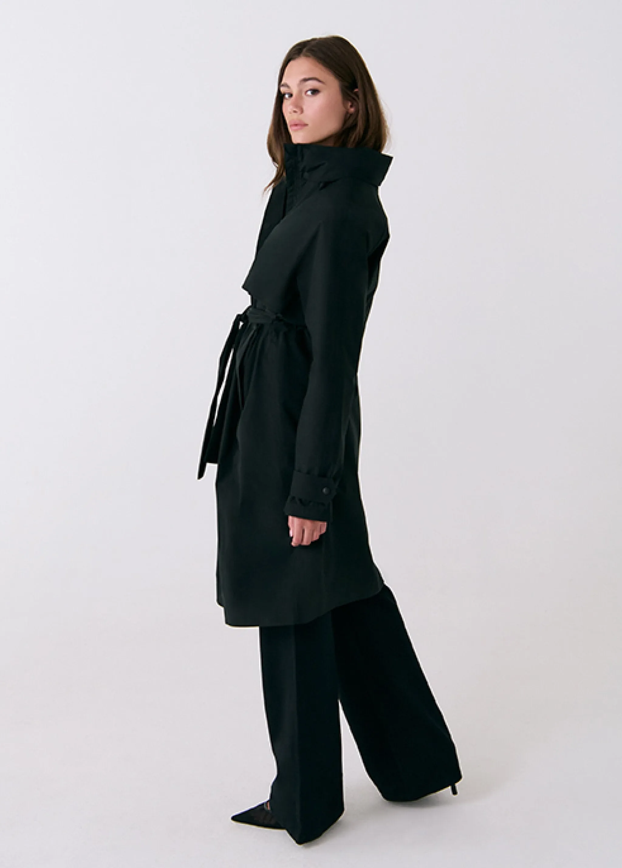 Aliz Rain Trench Coat
