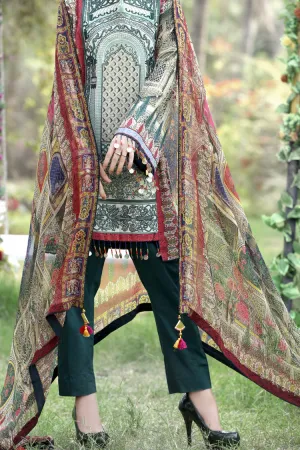 Beige 3 Piece Stitched - ALP-460
