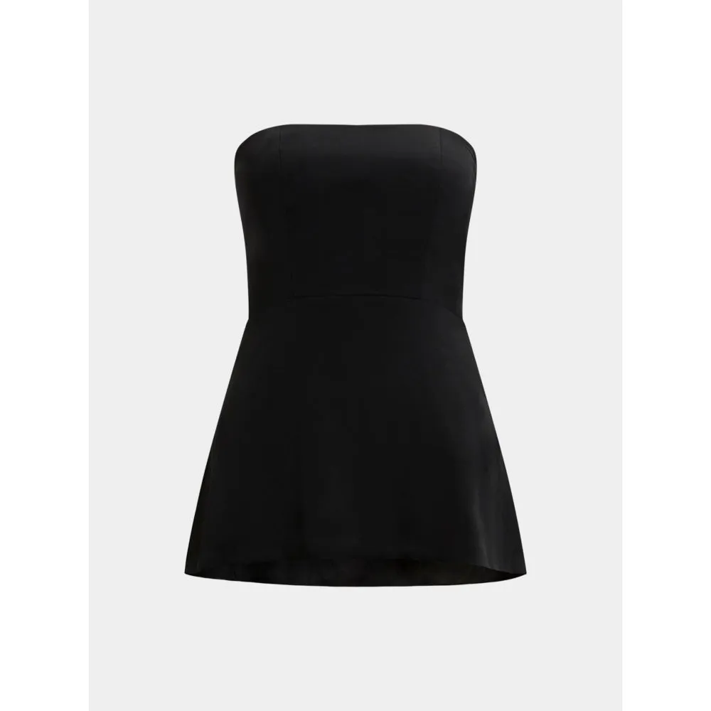 Bouji Demi Off Shoulder Top Black