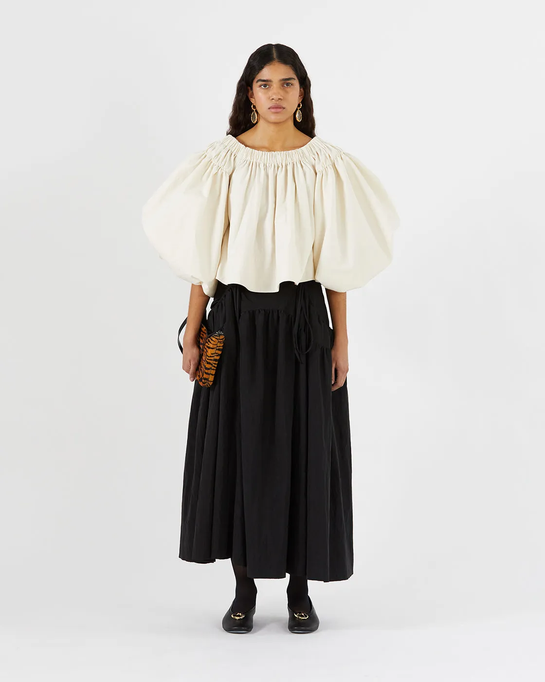 Carly Blouse Organic Cotton Off-White