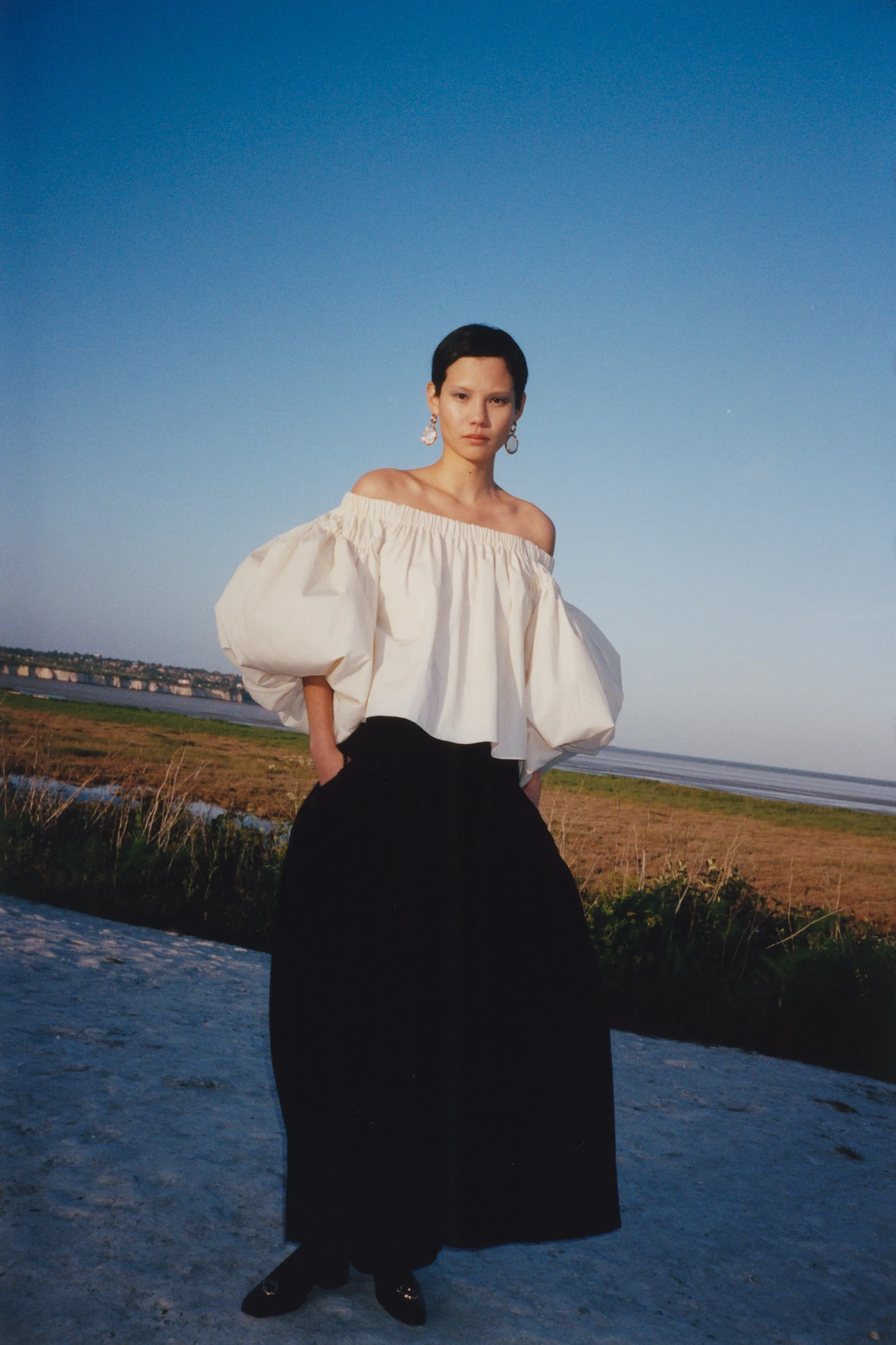 Carly Blouse Organic Cotton Off-White