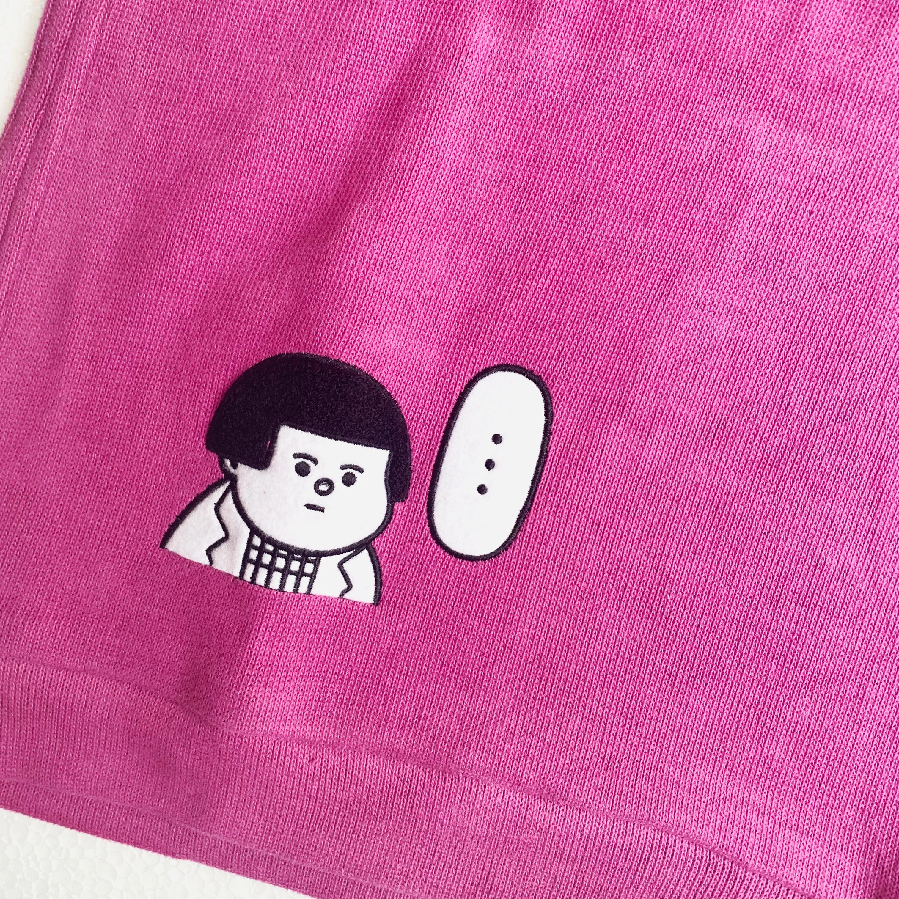 Comforting Faces Vest Pink