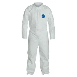 DuPont™ Tyvek Coveralls, White, Large, TY120SWHLG0025VP