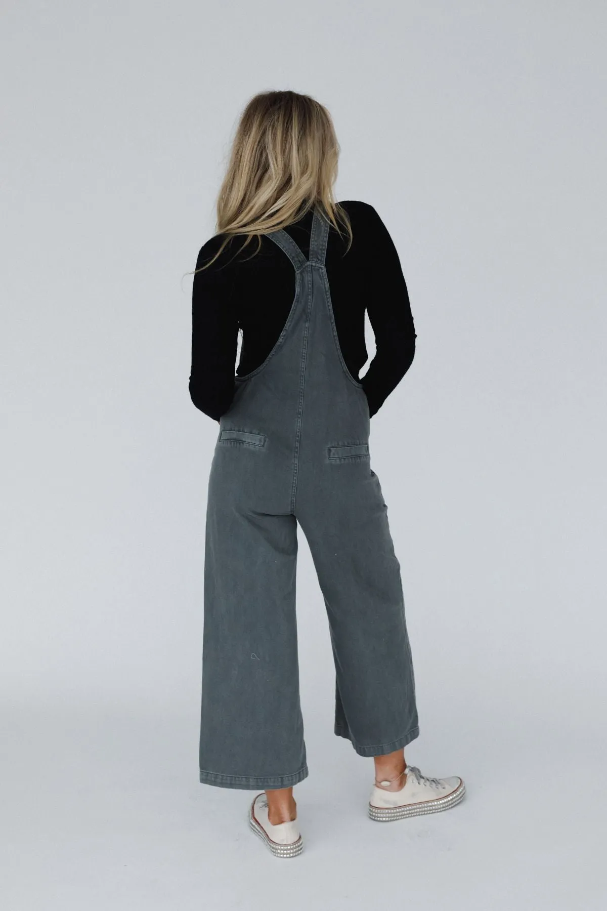 Elliot Knotted Overalls - Ash