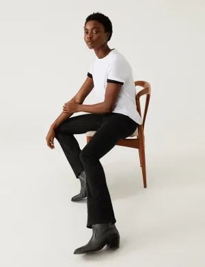 Eva Bootcut Jeans Marks & Spencer, black mix
