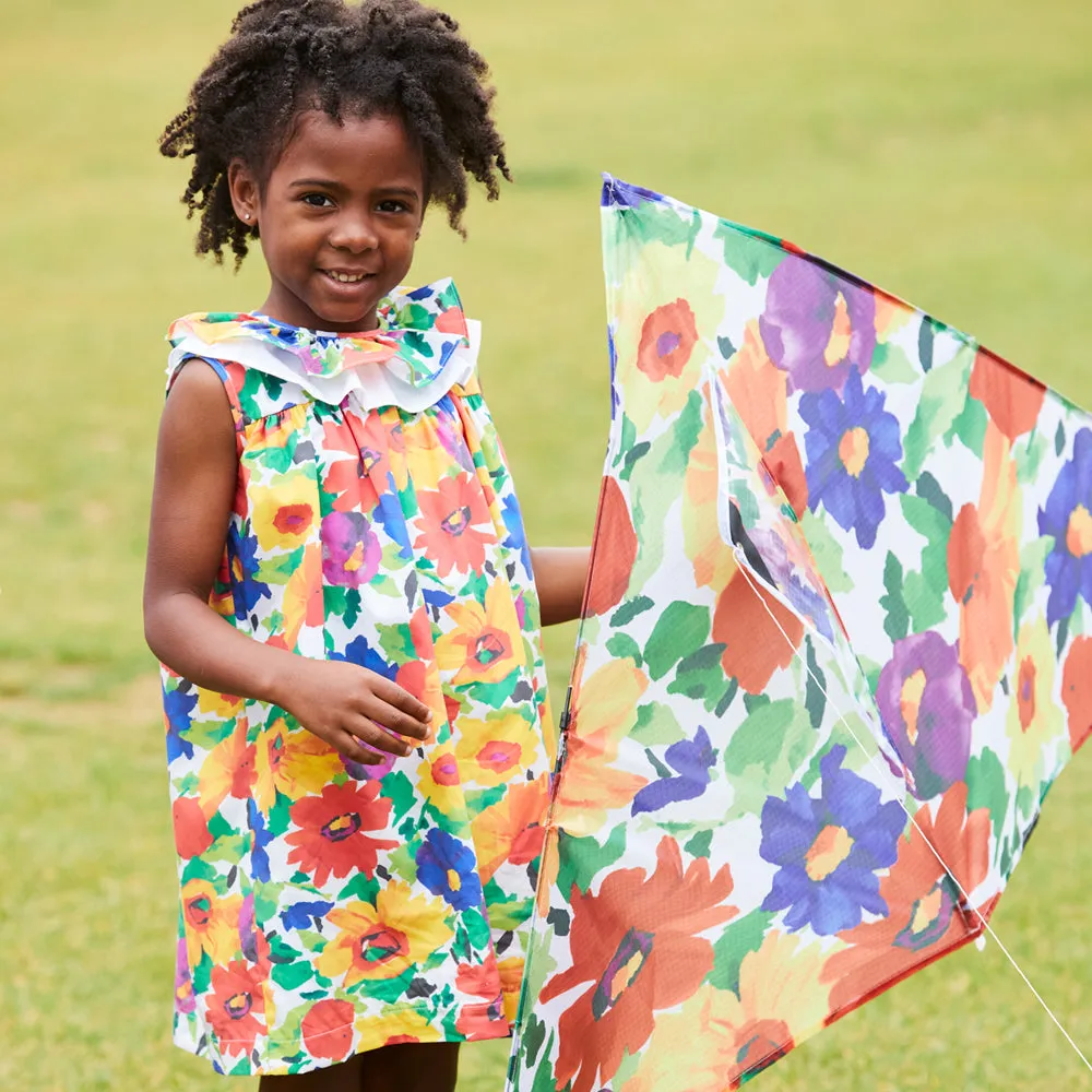 Frances Valentine Ruby Dress -- Floral Explosion