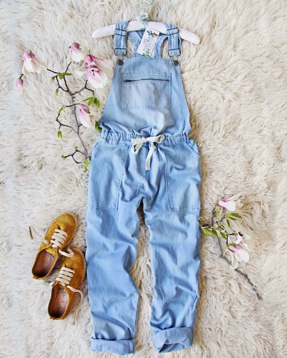 Heirloom Overalls in Chambray