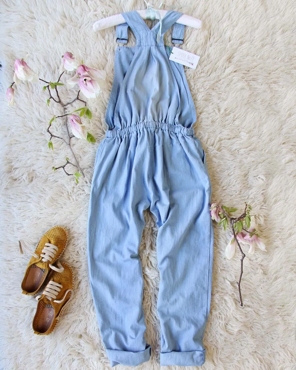 Heirloom Overalls in Chambray