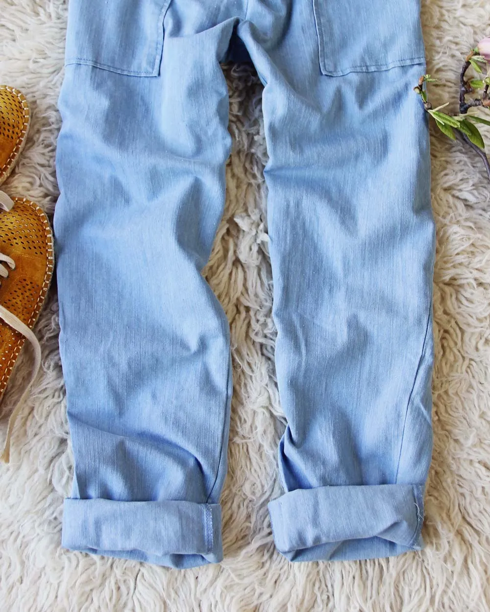 Heirloom Overalls in Chambray