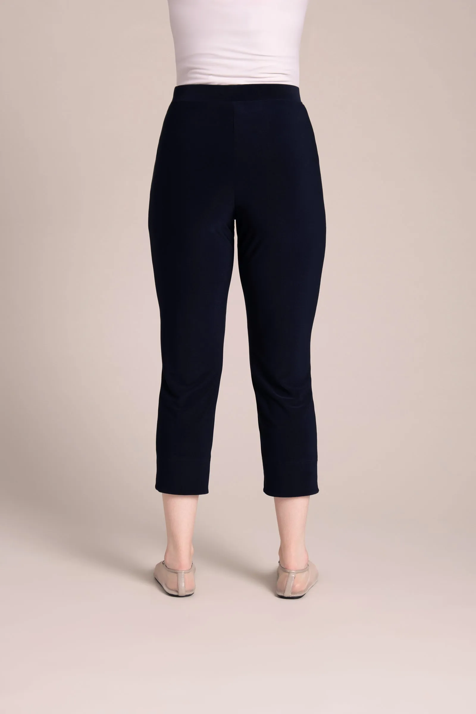 Hepburn Crop Pant | Navy