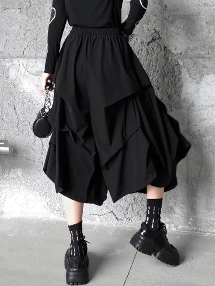 HEYFANCYSTYLE Divine High Waist Flare Trousers