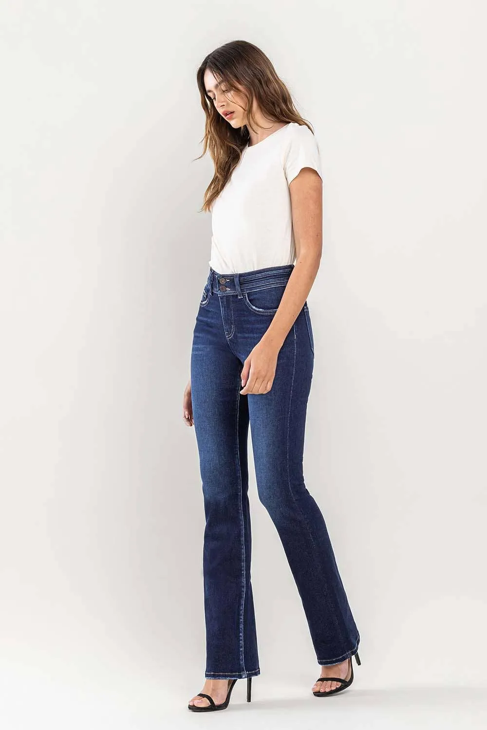 HIGH RISE BOOTCUT JEAN  T6084