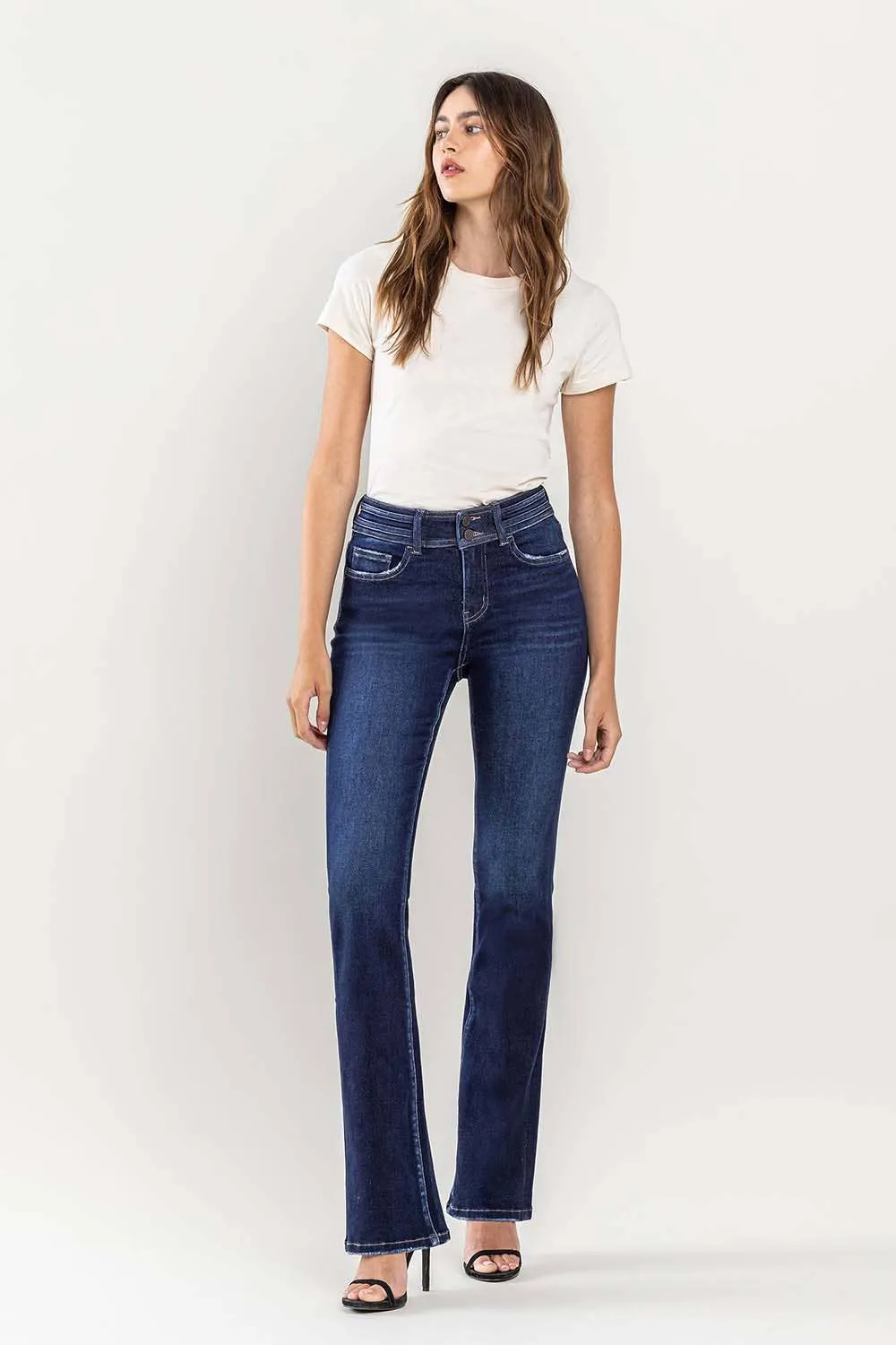 HIGH RISE BOOTCUT JEAN  T6084
