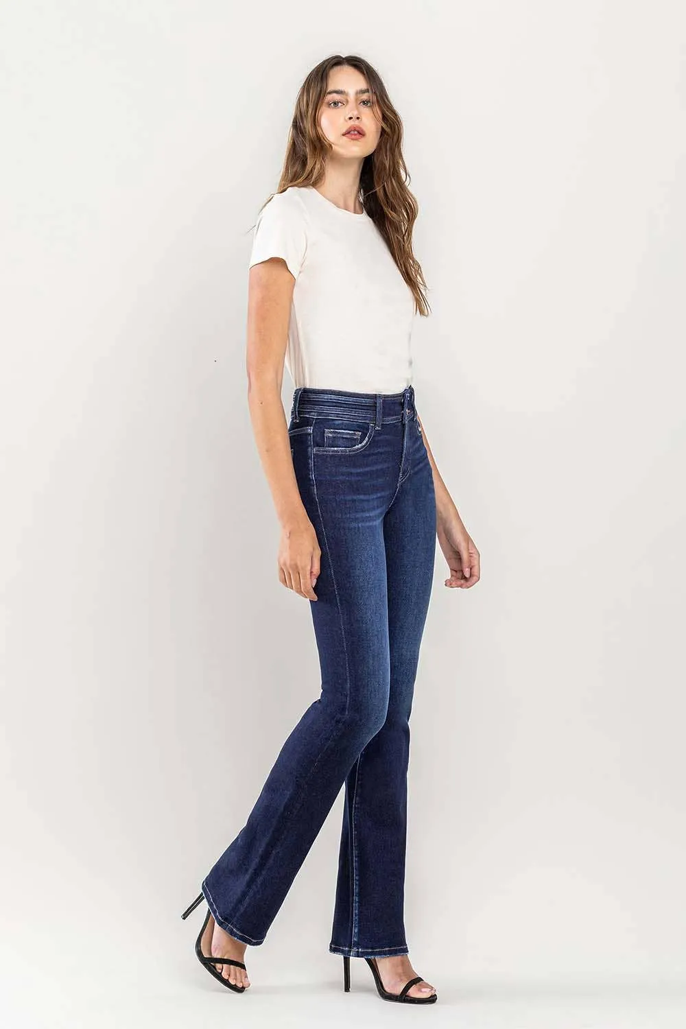 HIGH RISE BOOTCUT JEAN  T6084