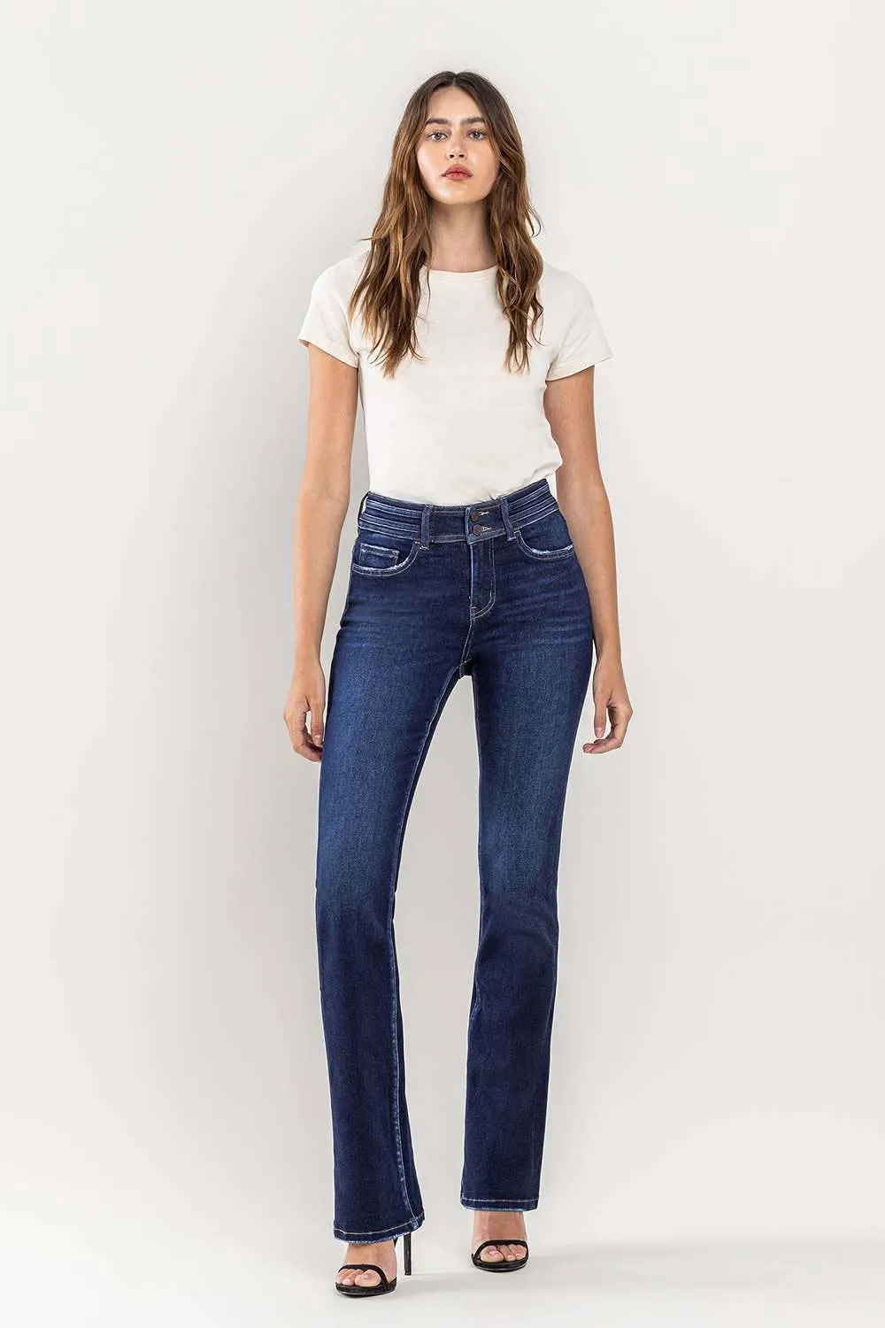 HIGH RISE BOOTCUT JEAN  T6084