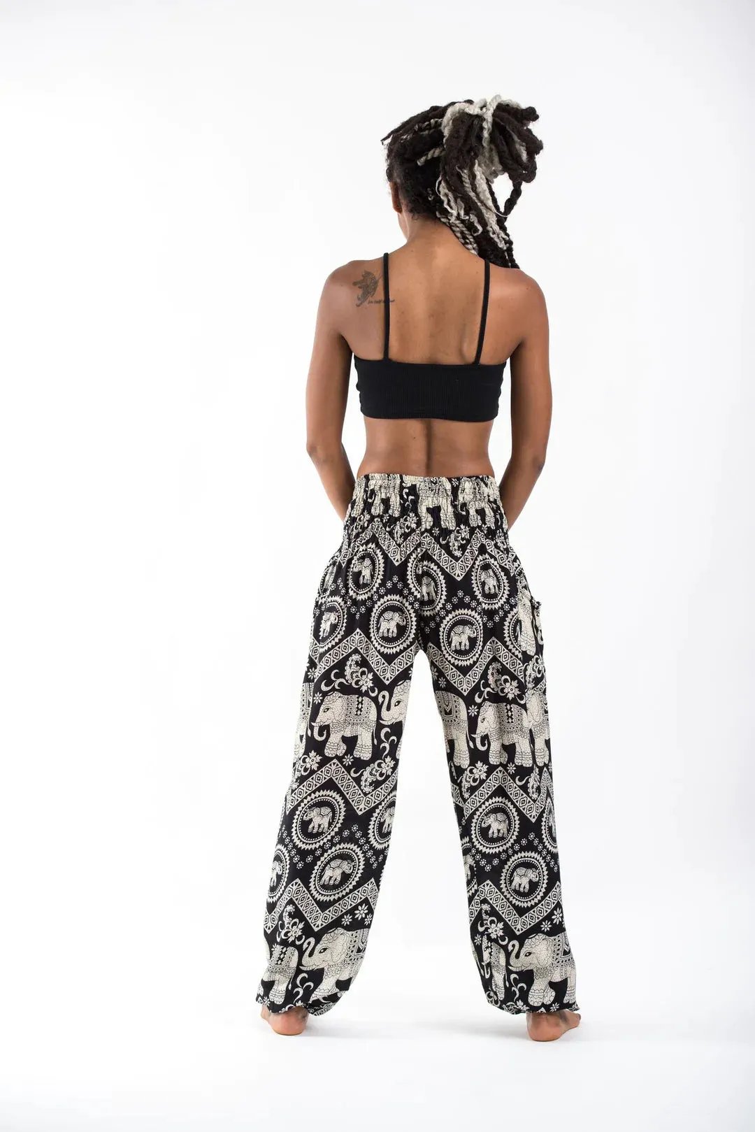 Imperial Black Elephant Unisex Pants, Thailand