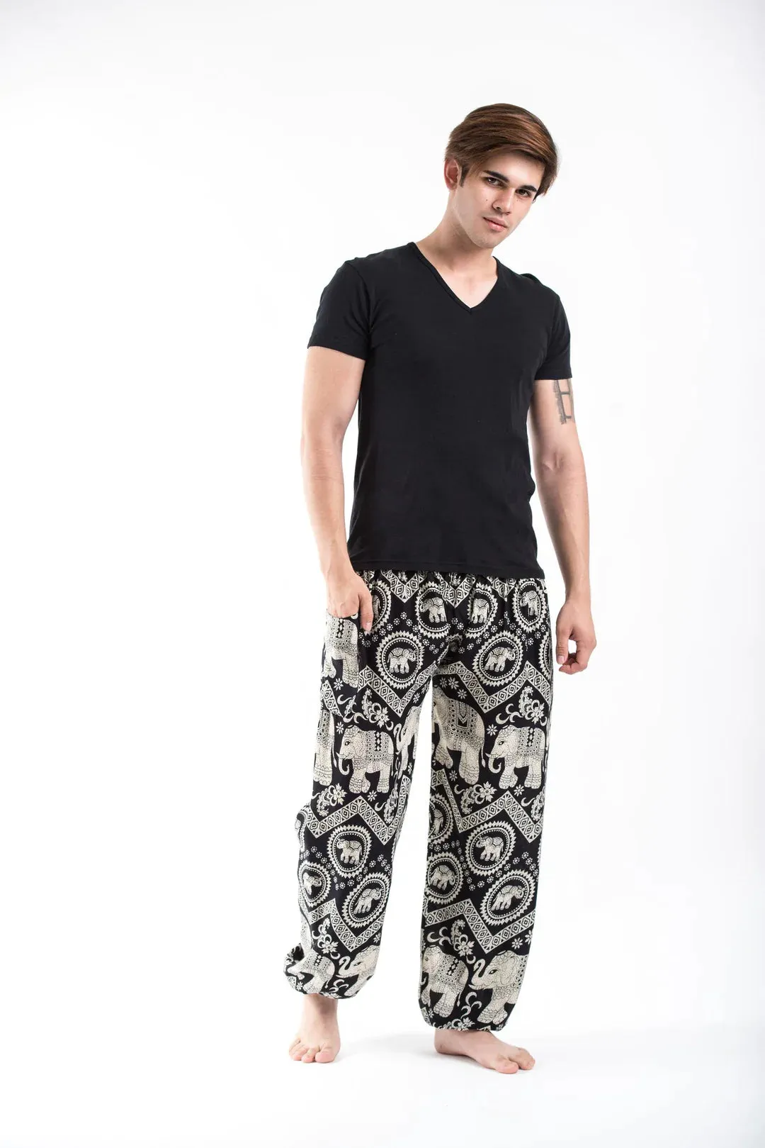 Imperial Black Elephant Unisex Pants, Thailand
