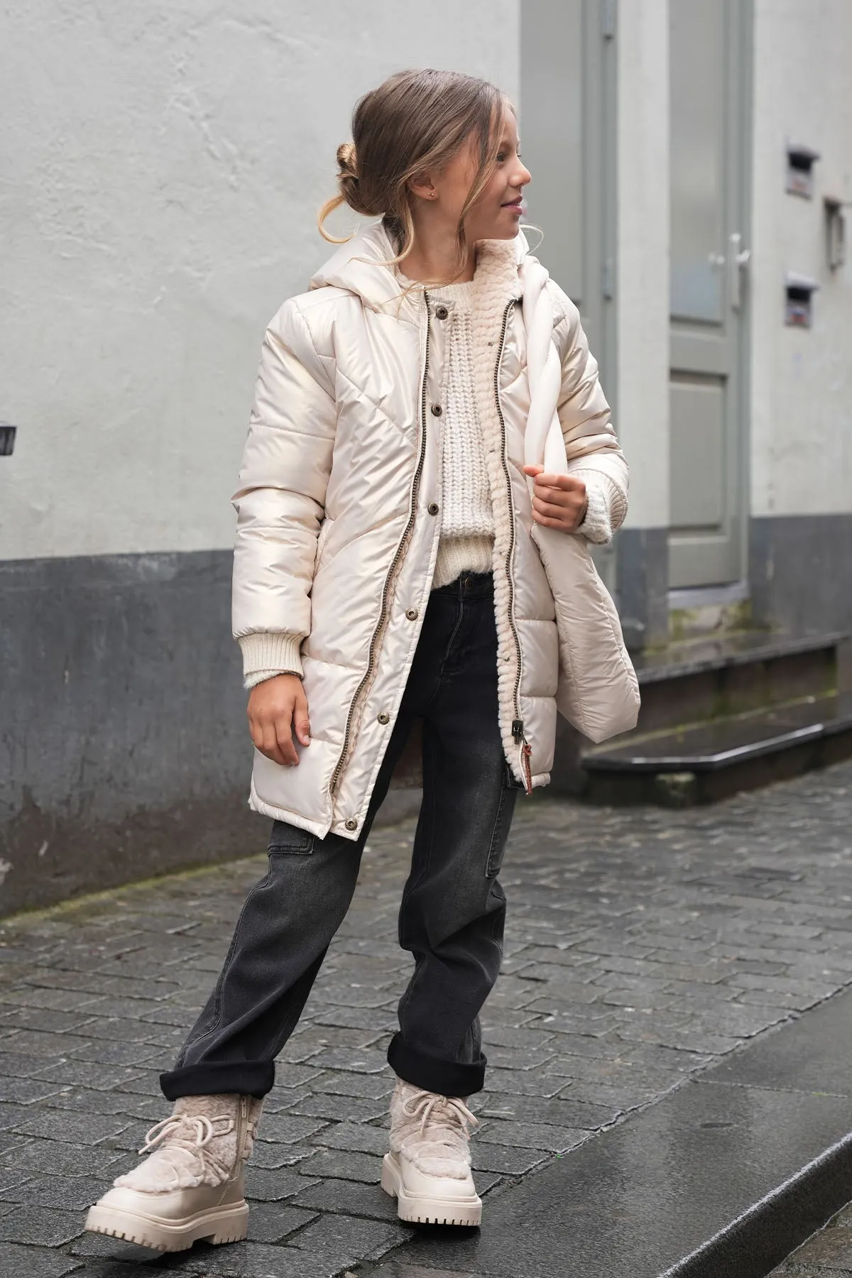 Jas Ariana Metallic lt. gold