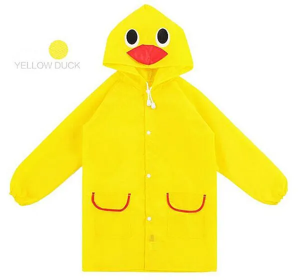 Kids Rain Coat Hooded Waterproof - Free Shipping to N.A.