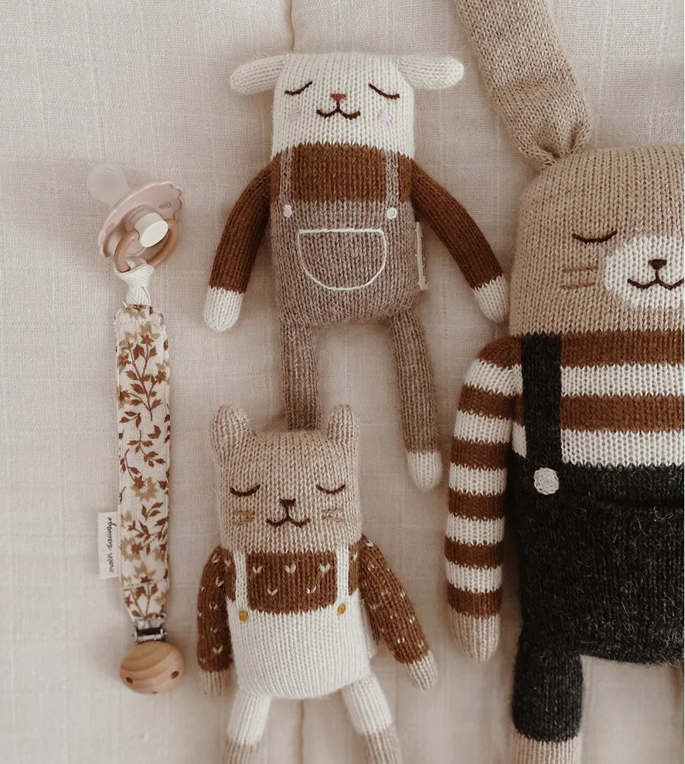 KUSCHELTIER KITTEN - ECRU OVERALLS