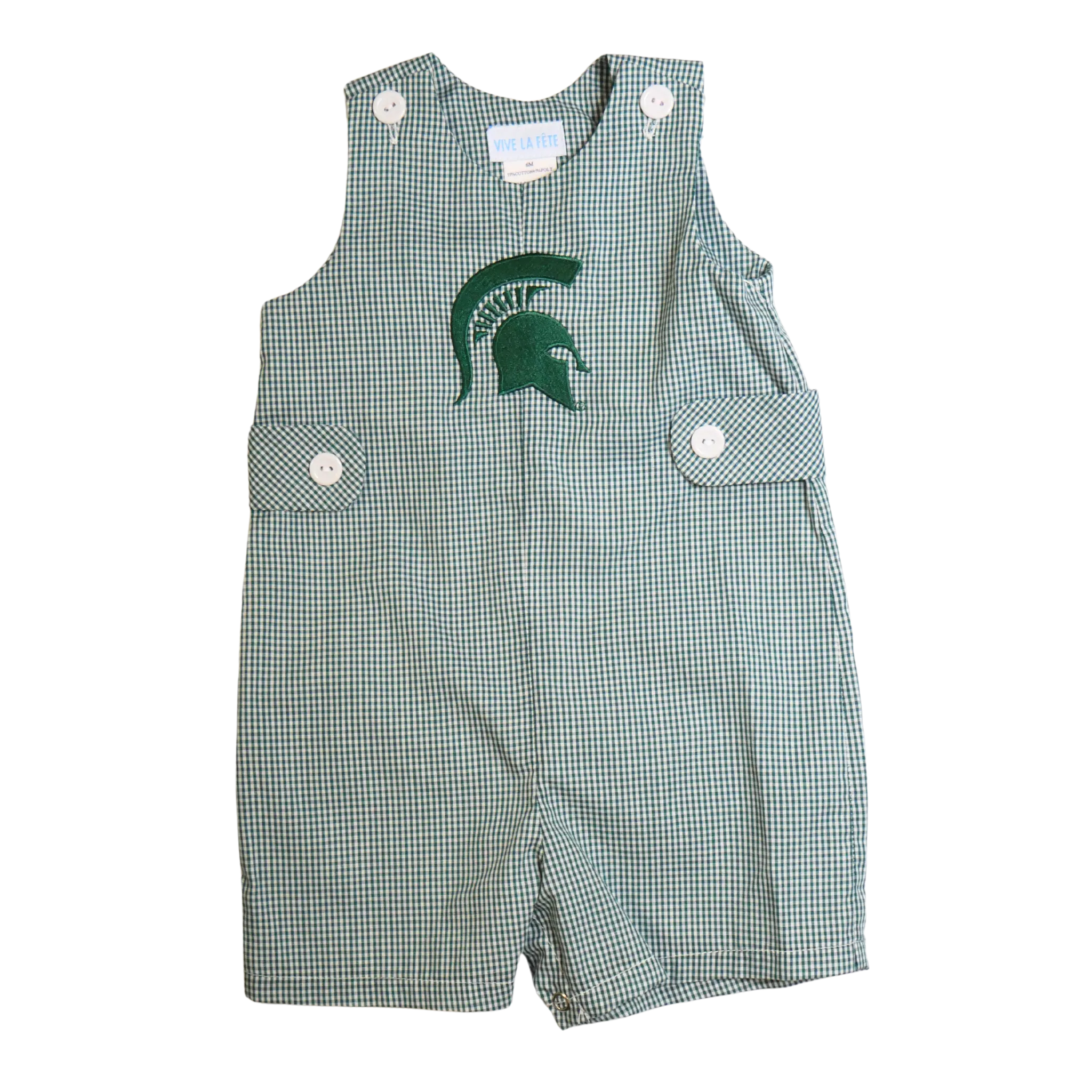 Michigan State Spartans Embroidered Infant Jumper