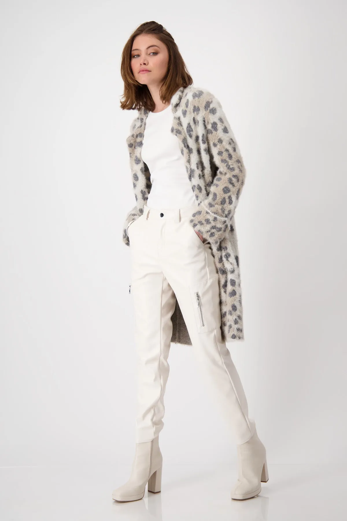 MONARI Leopard Print Jacket