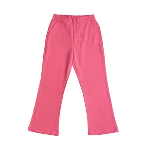Neon Bell Bottom Trousers Pink