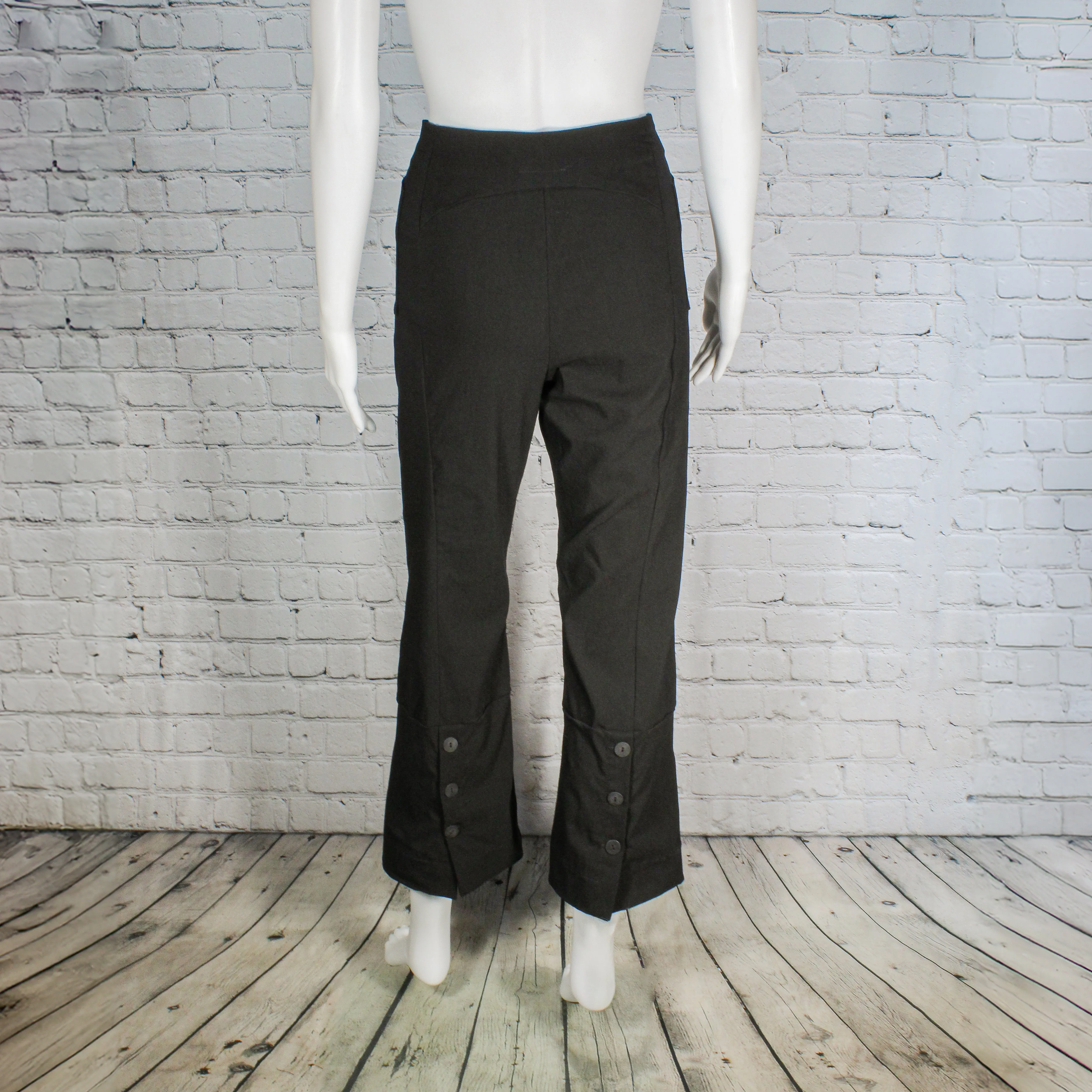 NEW! Cavalier Pant in Black Stretch Twill Fabric by Porto