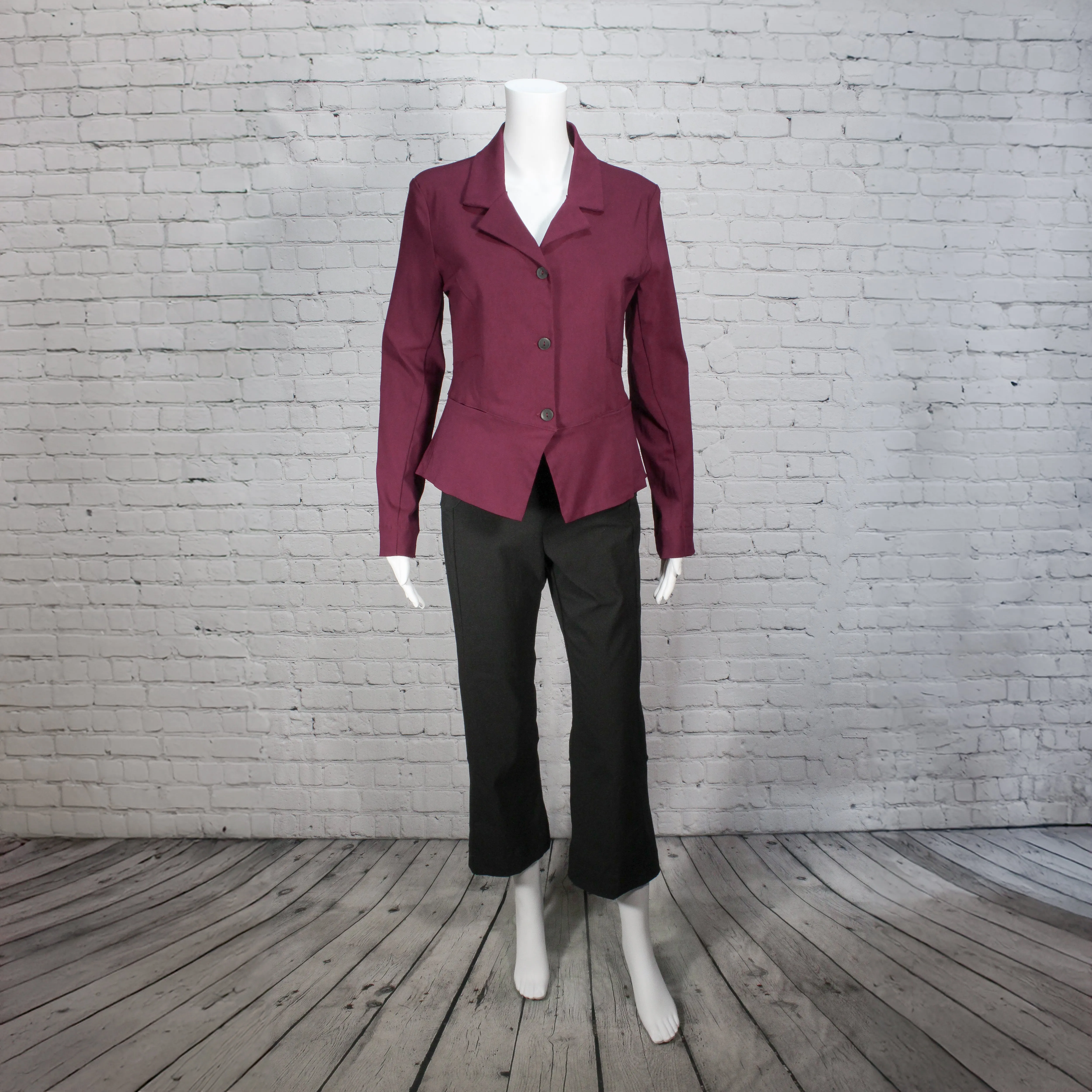 NEW! Cavalier Pant in Black Stretch Twill Fabric by Porto