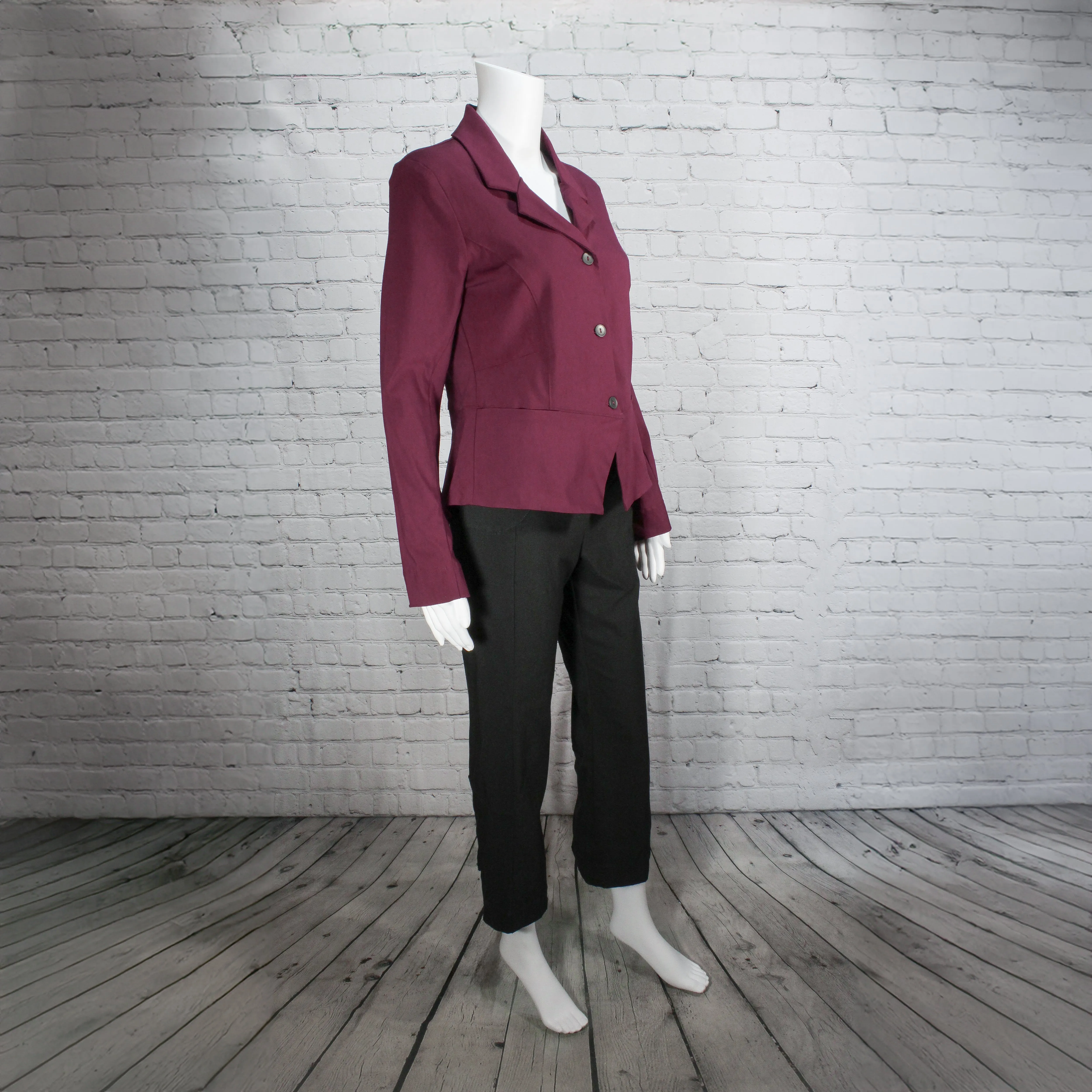 NEW! Cavalier Pant in Black Stretch Twill Fabric by Porto
