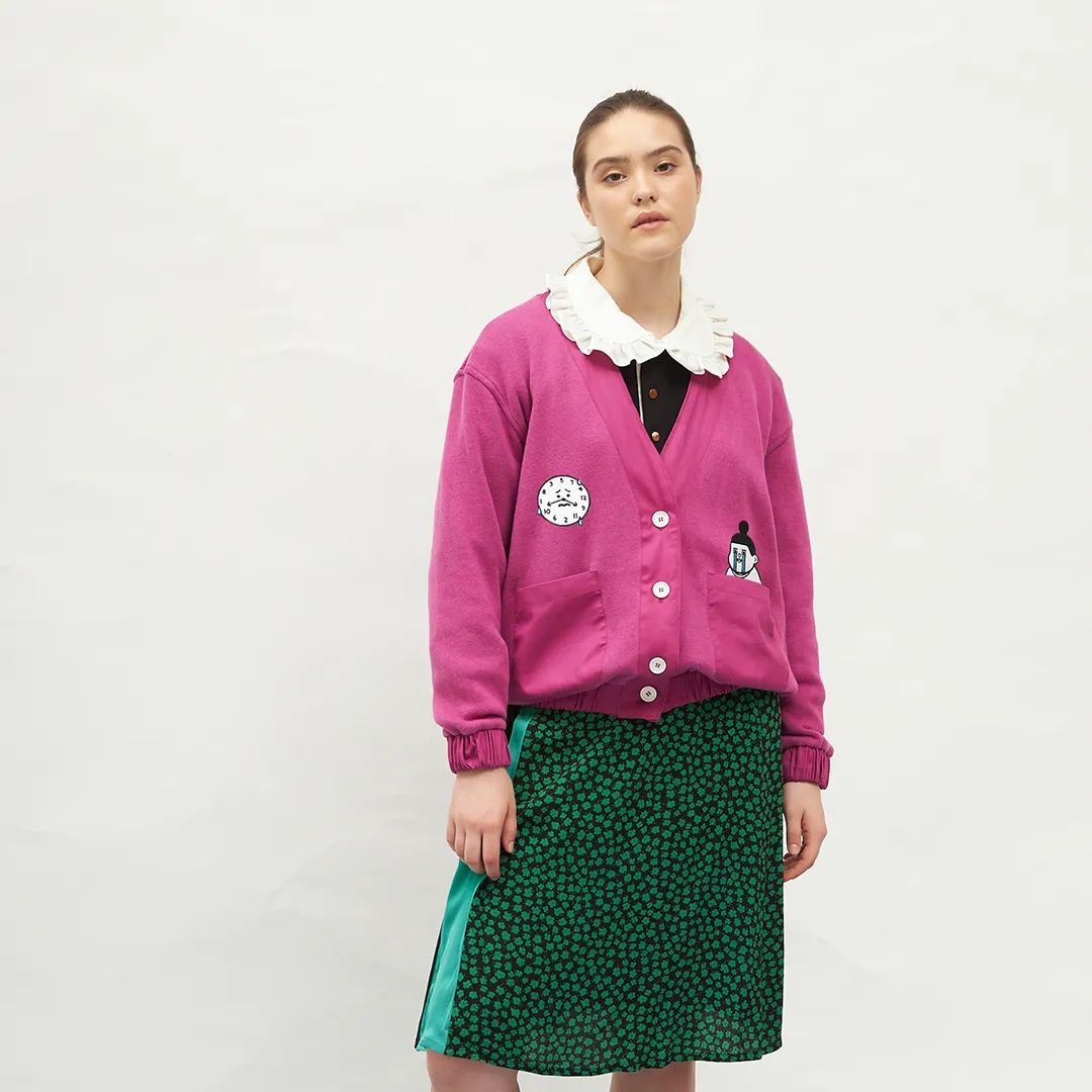 Nocturnal Cardigan Pink