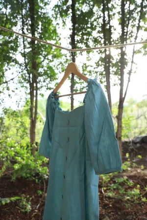 Ocean Blue Dress for Women