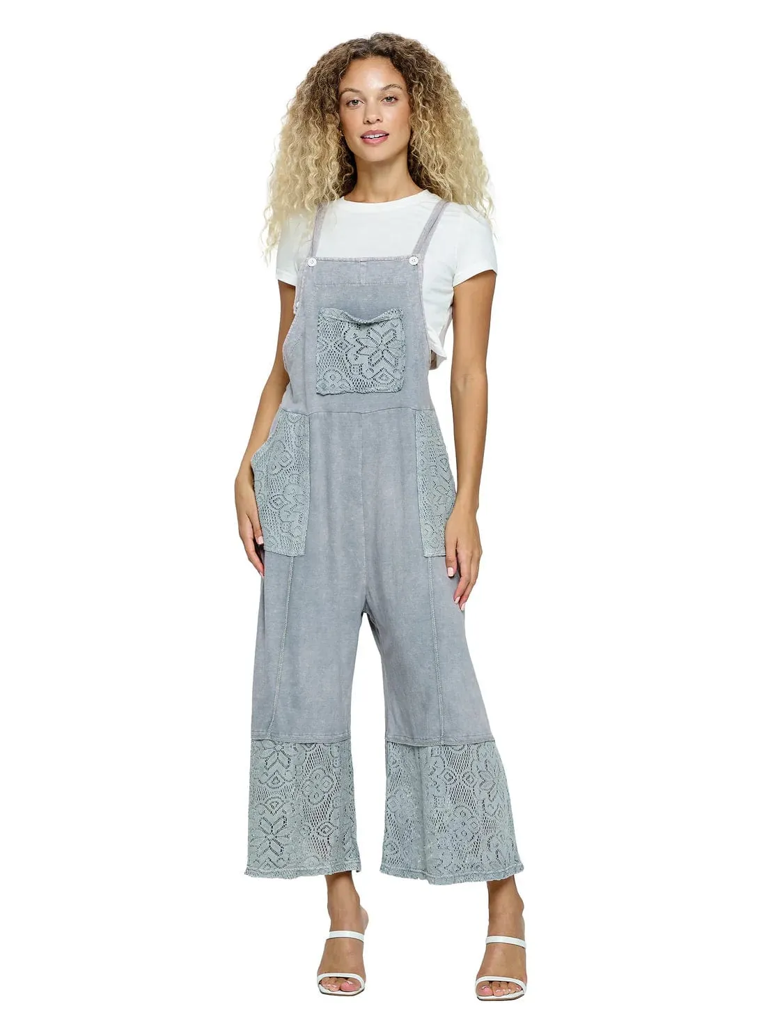 Overall Lace Patchwork