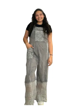 Overall Lace Patchwork
