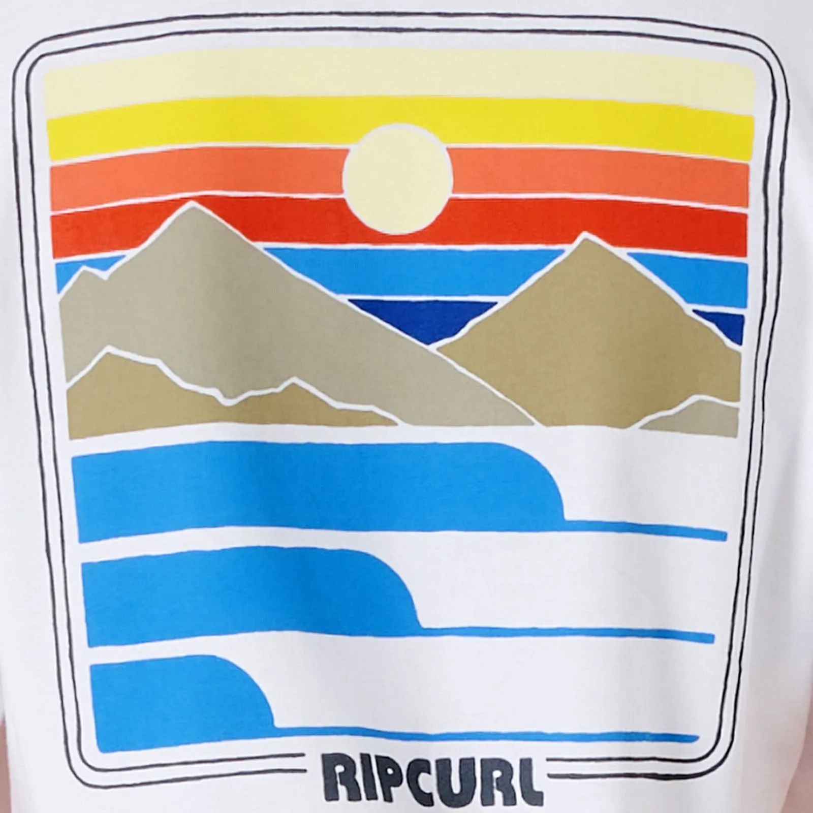 Rip Curl Kids Surf Revival Sunset Crew Neck T-Shirt