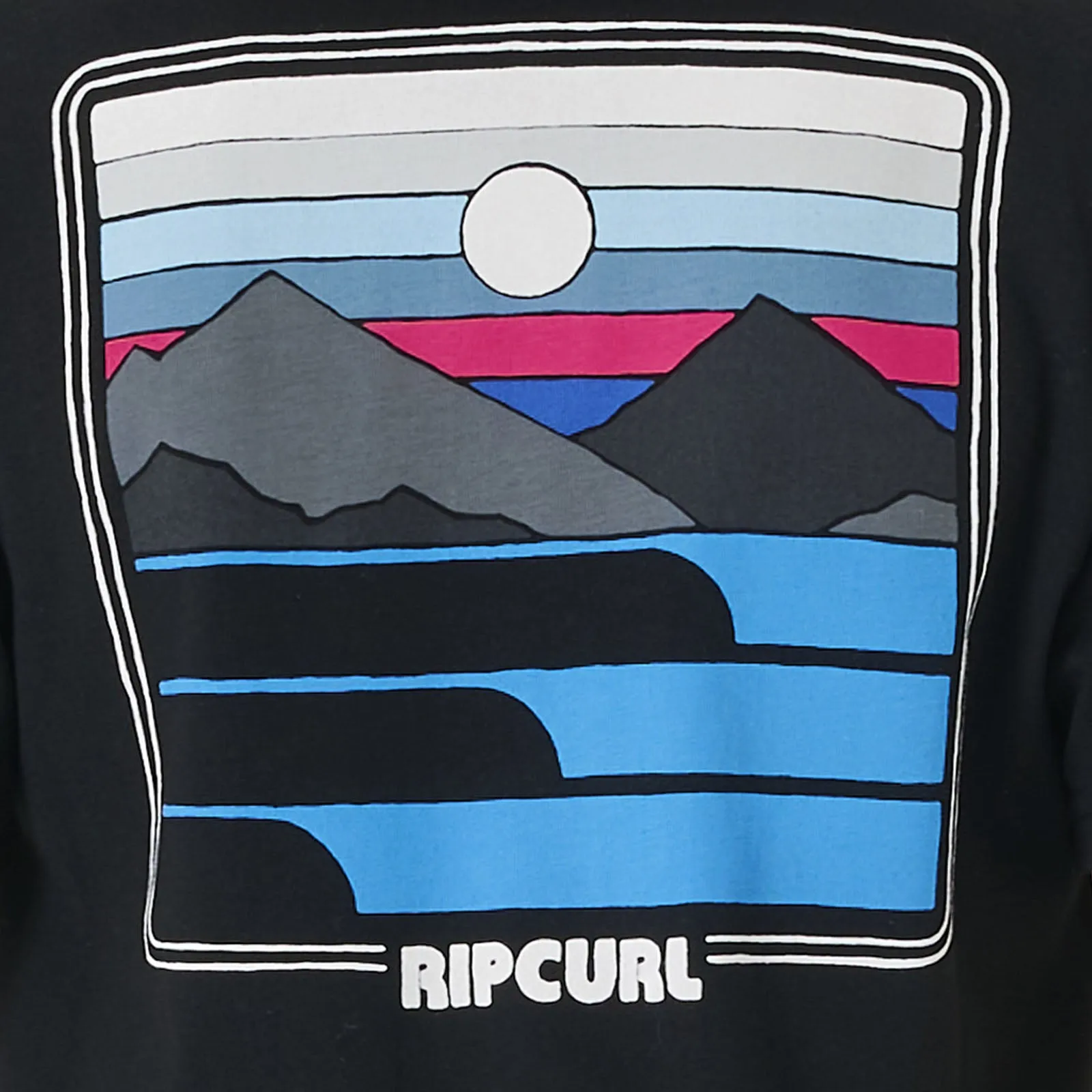 Rip Curl Kids Surf Revival Sunset Crew Neck T-Shirt