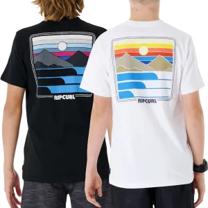 Rip Curl Kids Surf Revival Sunset Crew Neck T-Shirt