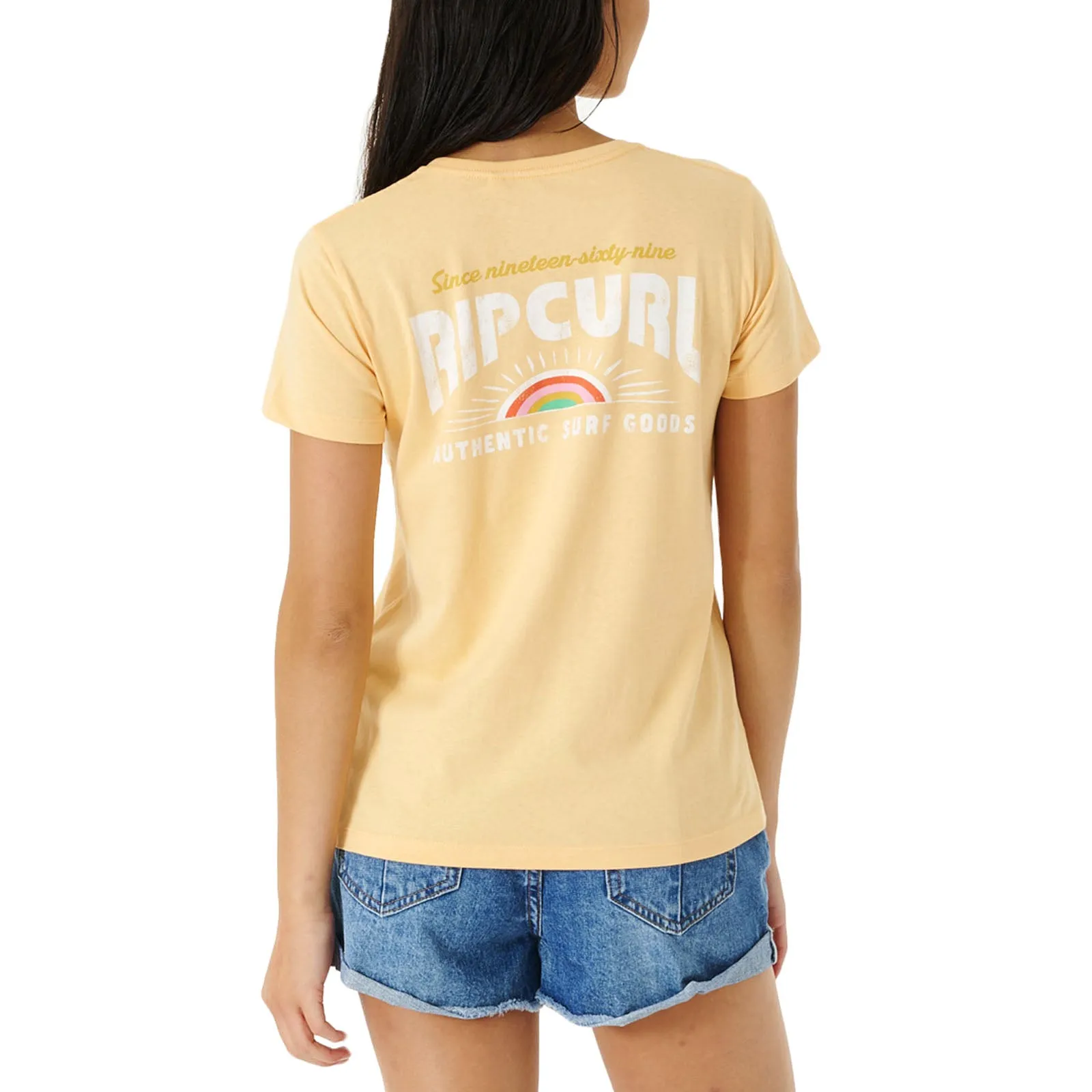 Rip Curl Womens Daybreak Standard Crew Neck T-Shirt