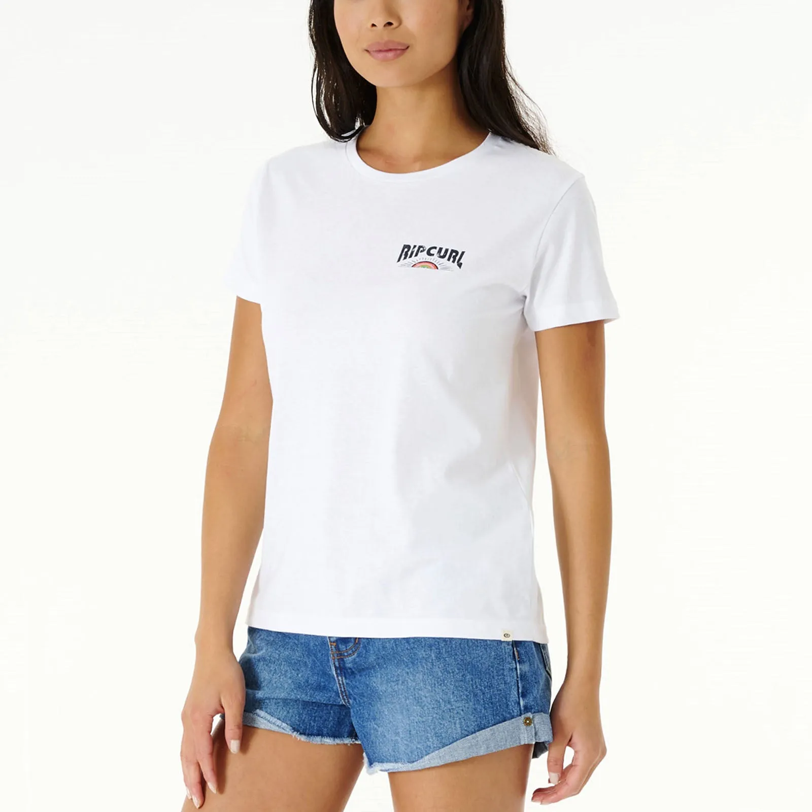 Rip Curl Womens Daybreak Standard Crew Neck T-Shirt