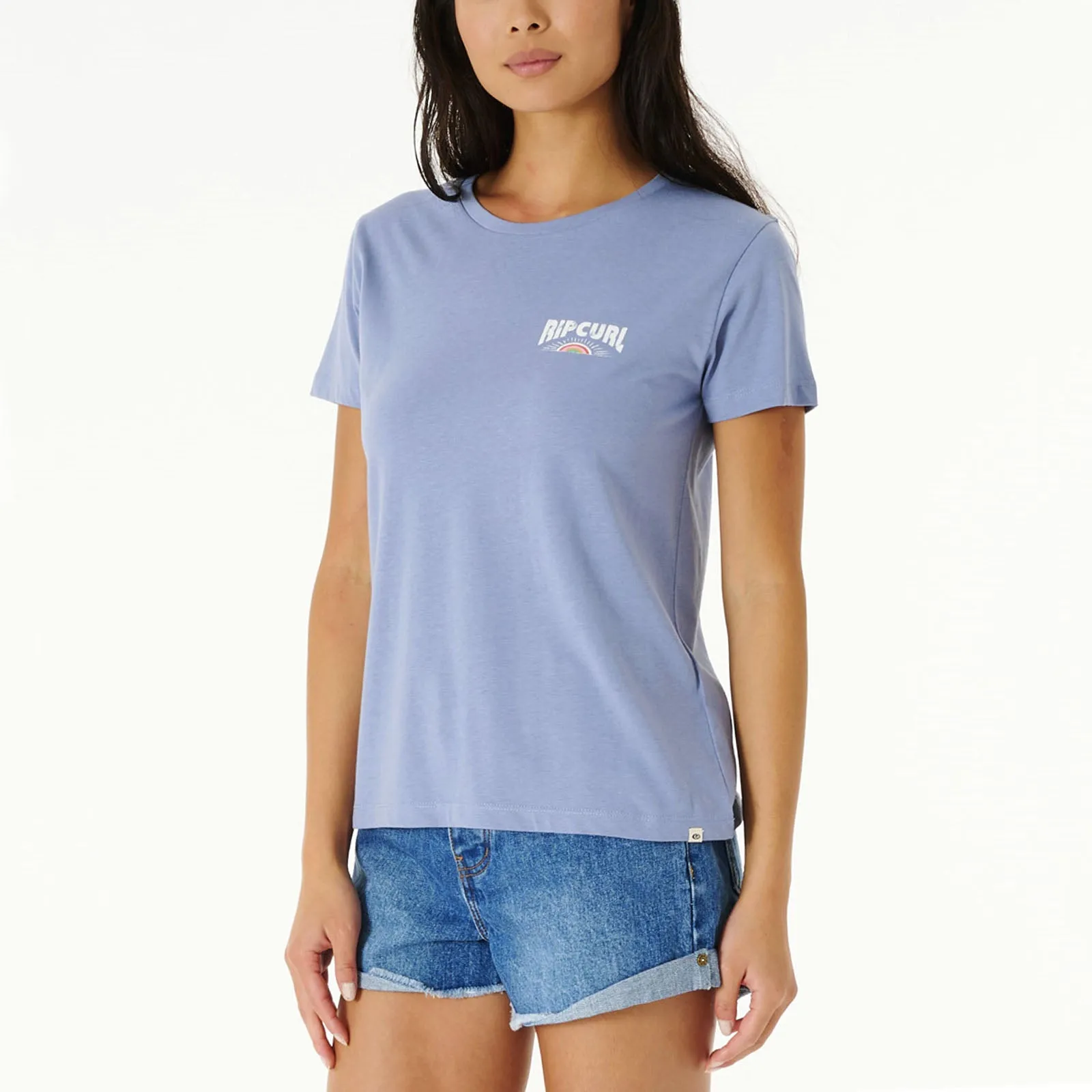 Rip Curl Womens Daybreak Standard Crew Neck T-Shirt