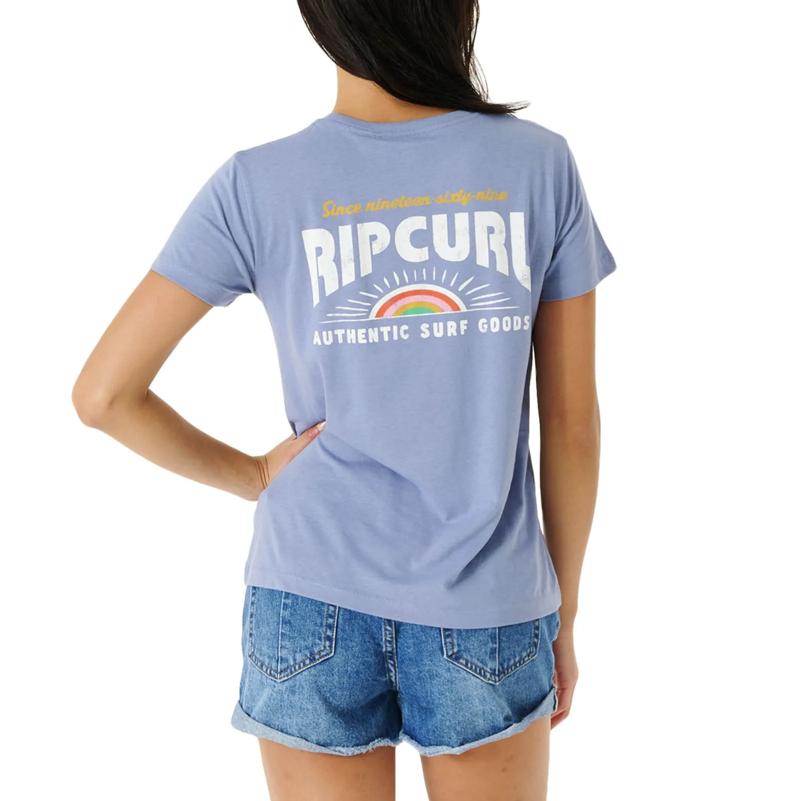 Rip Curl Womens Daybreak Standard Crew Neck T-Shirt
