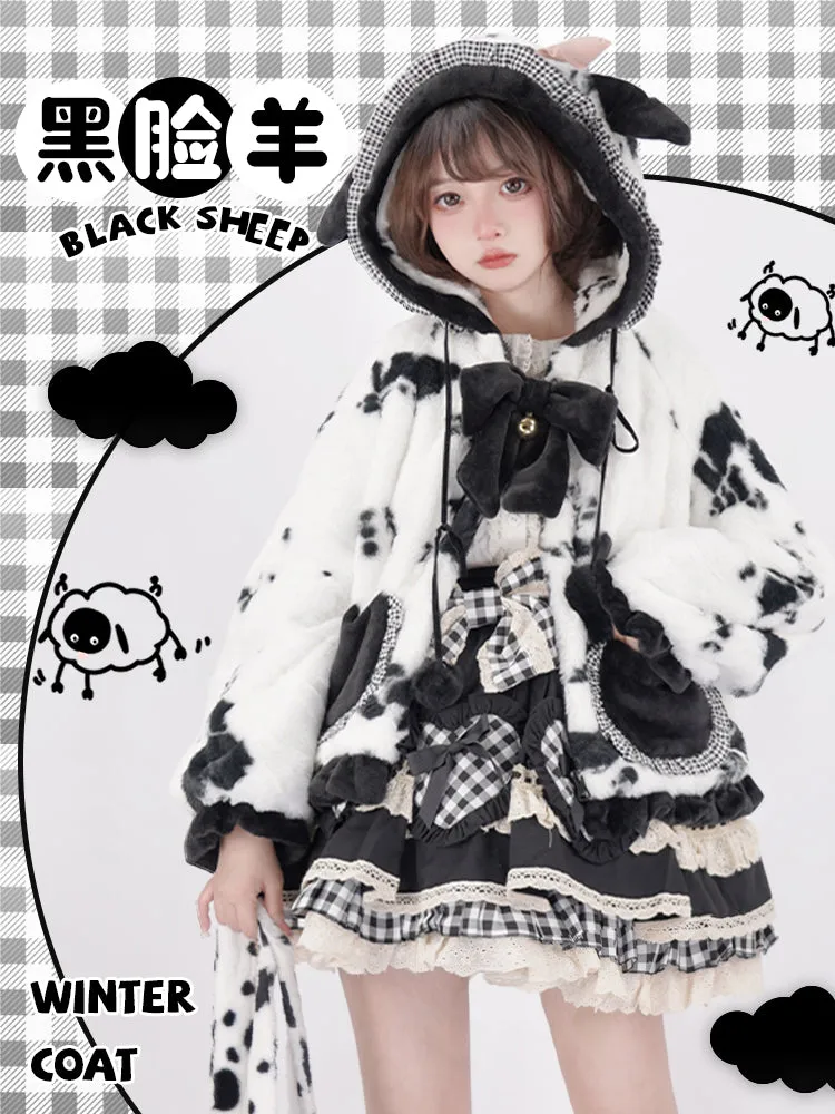 Winter Coats♥Ready to Ship♥Black Sheep♥Sweet Lolita