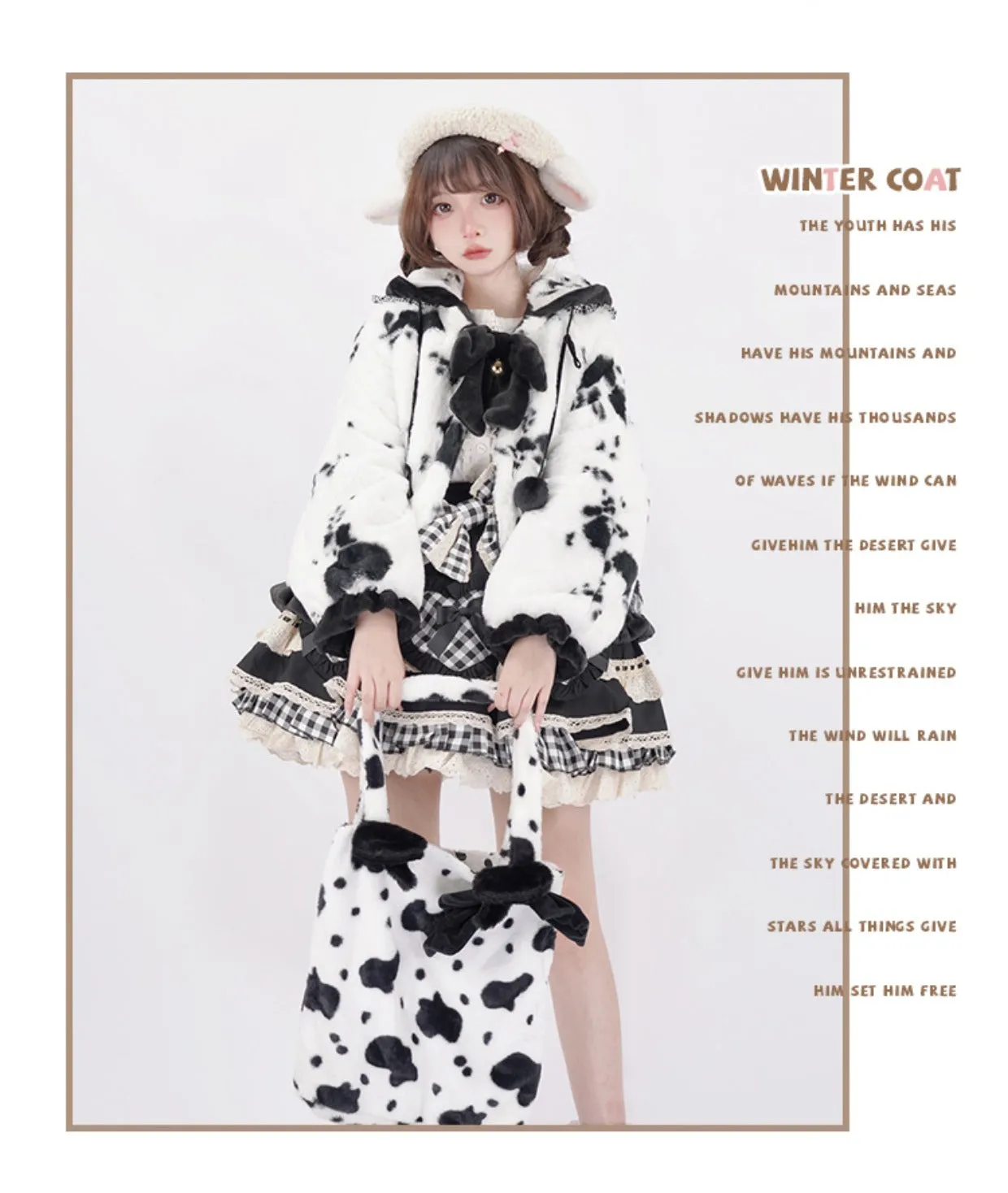 Winter Coats♥Ready to Ship♥Black Sheep♥Sweet Lolita