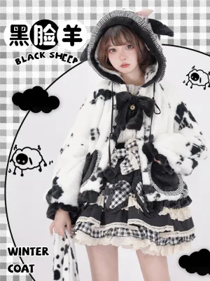 Winter Coats♥Ready to Ship♥Black Sheep♥Sweet Lolita
