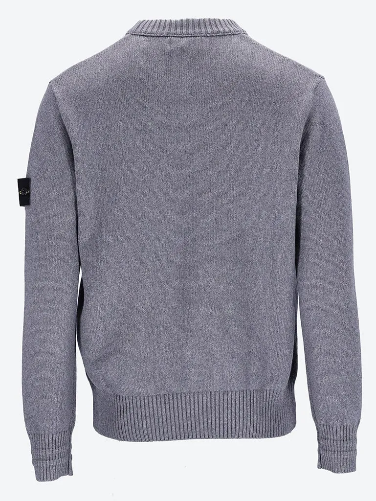 Winter cotton crewneck