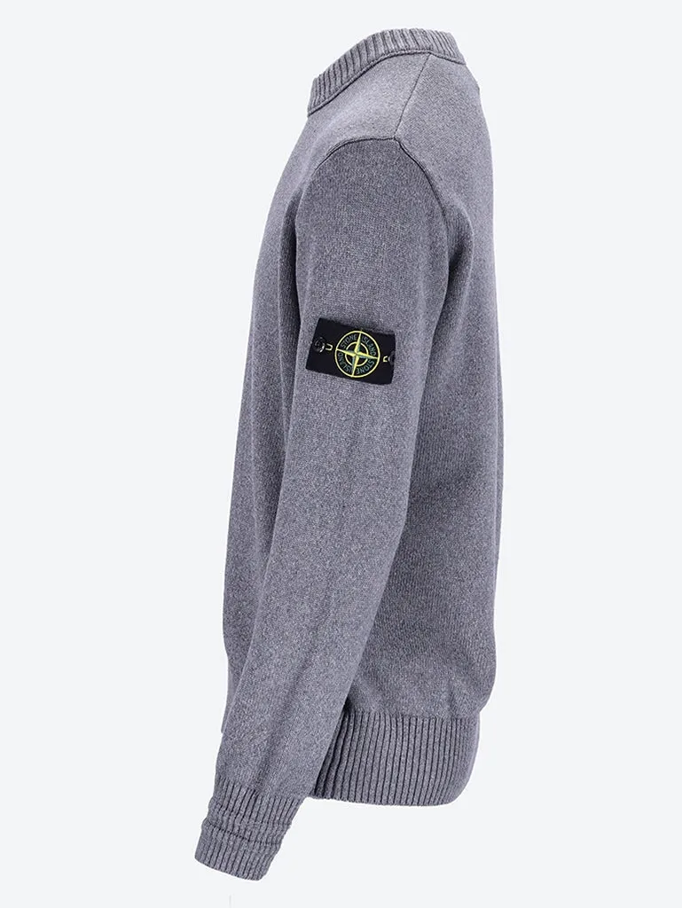 Winter cotton crewneck
