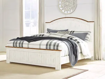 Wystfield Casual Master Bedroom Queen Panel Rails